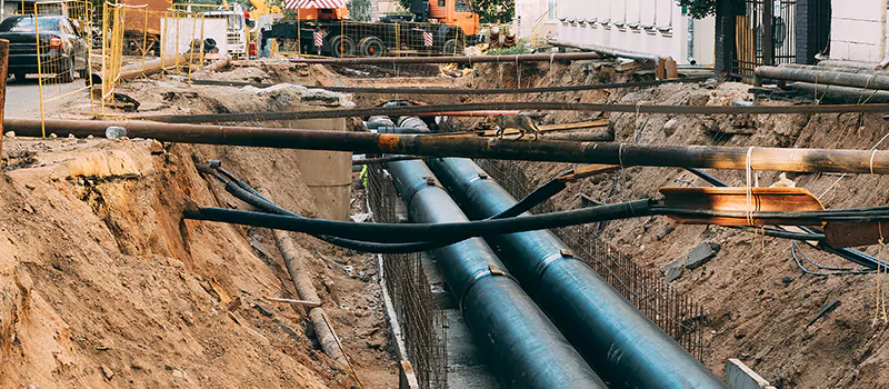 Underground Drainage Pipe Replacement in Oshawa